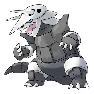 Aggron — Pokémon GO Steel and Rock artwork
