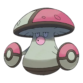 Amoonguss — Pokémon GO Grass and Poison artwork