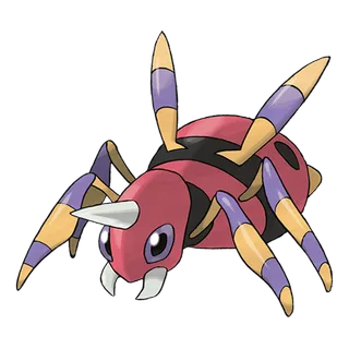 Ariados — Pokémon GO Bug and Poison artwork