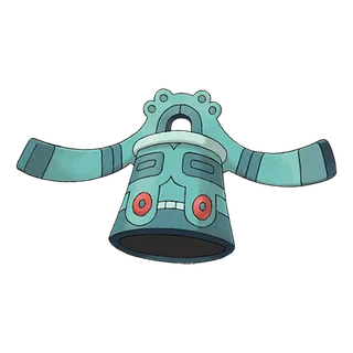 Bronzong — Pokémon GO Steel and Psychic artwork