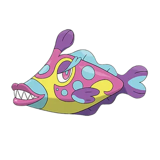 Bruxish — Pokémon GO Water and Psychic artwork