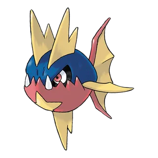 Carvanha — Pokémon GO Water and Dark artwork