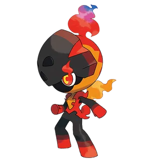 Charcadet — Pokémon GO Fire artwork