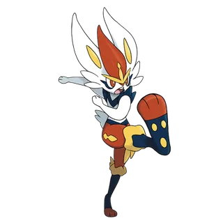 Cinderace — Pokémon GO Fire artwork