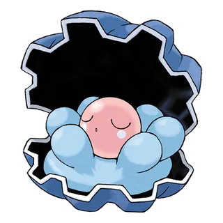 Clamperl — Pokémon GO Water artwork