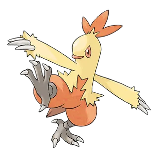 Combusken — Pokémon GO Fire and Fighting artwork