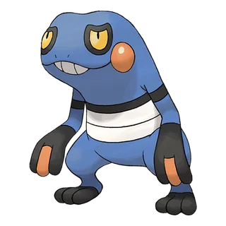 Croagunk — Pokémon GO Poison and Fighting artwork