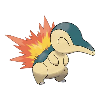 Cyndaquil — Pokémon GO Fire artwork