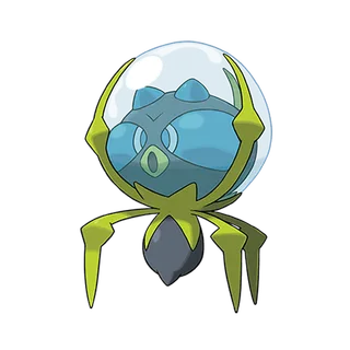 Dewpider — Pokémon GO Water and Bug artwork