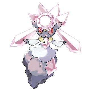 Diancie — Pokémon GO Rock and Fairy artwork