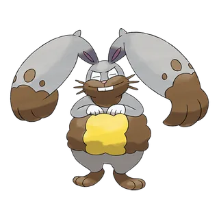 Diggersby — Pokémon GO Normal and Ground artwork