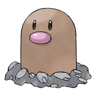 Diglett — Pokémon GO Ground artwork