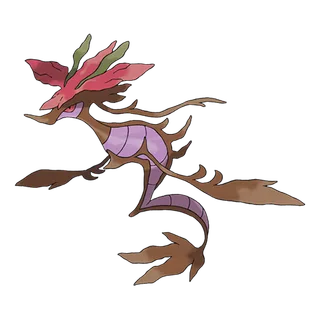 Dragalge — Pokémon GO Poison and Dragon artwork
