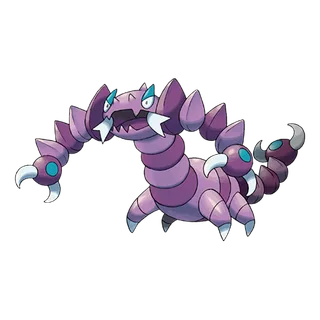 Drapion — Pokémon GO Poison and Dark artwork