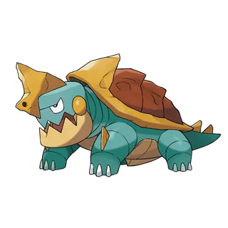Drednaw — Pokémon GO Water and Rock artwork