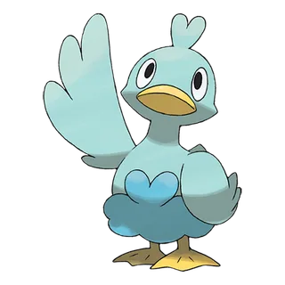 Ducklett — Pokémon GO Water and Flying artwork