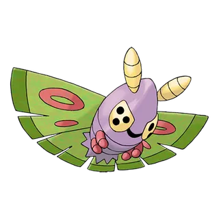 Dustox — Pokémon GO Bug and Poison artwork