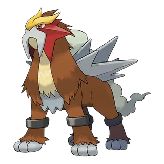 Entei — Pokémon GO Fire artwork