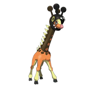 Farigiraf — Pokémon GO Normal and Psychic artwork