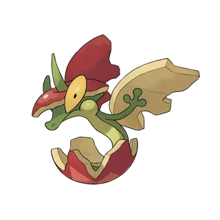 Flapple — Pokémon GO Grass and Dragon artwork