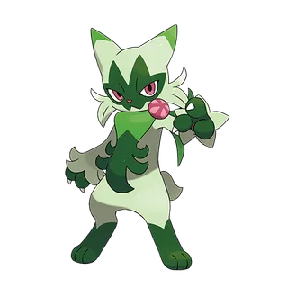 Floragato — Pokémon GO Grass artwork