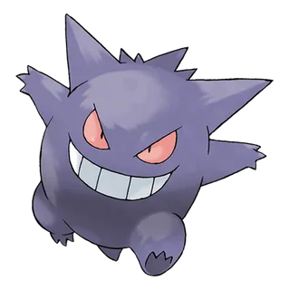 Gengar — Pokémon GO Ghost and Poison artwork