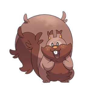 Greedent — Pokémon GO Normal artwork
