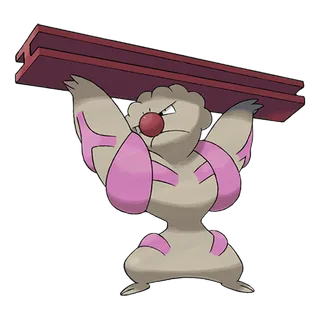 Gurdurr — Pokémon GO Fighting artwork
