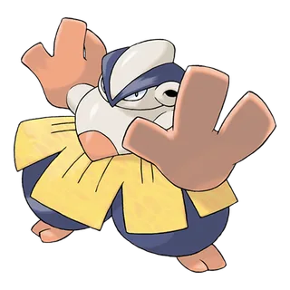 Hariyama — Pokémon GO Fighting artwork