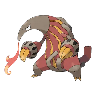 Heatmor — Pokémon GO Fire artwork