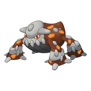 Heatran — Pokémon GO Fire and Steel artwork