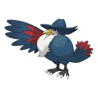 Honchkrow — Pokémon GO Dark and Flying artwork