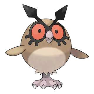 Hoothoot — Pokémon GO Normal and Flying artwork