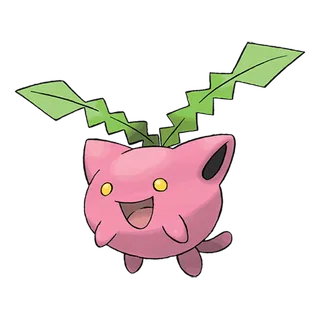 Hoppip — Pokémon GO Grass and Flying artwork