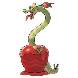 Hydrapple — Pokémon GO Grass and Dragon artwork