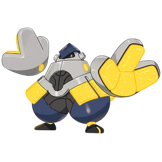 Iron Hands — Pokémon GO Fighting and Electric artwork