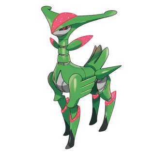 Iron Leaves — Pokémon GO Grass and Psychic artwork
