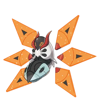 Iron Moth — Pokémon GO Fire and Poison artwork