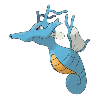 Kingdra — Pokémon GO Water and Dragon artwork