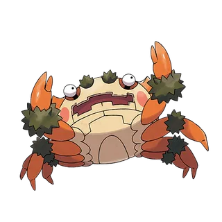 Klawf — Pokémon GO Rock artwork