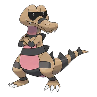 Krokorok — Pokémon GO Ground and Dark artwork