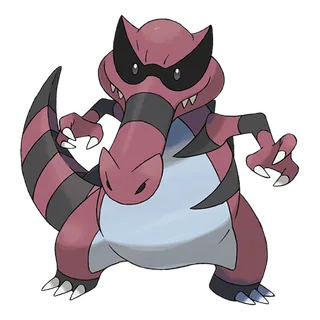 Krookodile — Pokémon GO Ground and Dark artwork