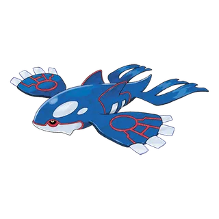 Kyogre — Pokémon GO Water artwork