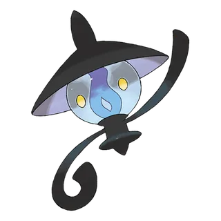 Lampent — Pokémon GO Ghost and Fire artwork
