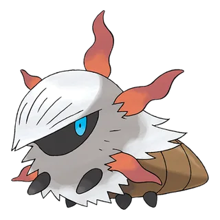 Larvesta — Pokémon GO Bug and Fire artwork