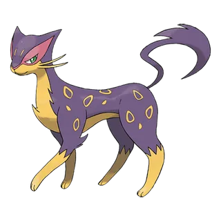 Liepard — Pokémon GO Dark artwork