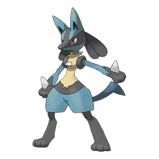 Lucario — Pokémon GO Fighting and Steel artwork
