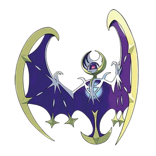 Lunala — Pokémon GO Psychic and Ghost artwork