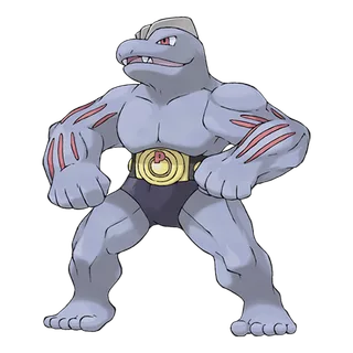 Machoke — Pokémon GO Fighting artwork