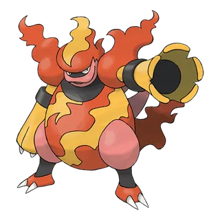 Magmortar — Pokémon GO Fire artwork